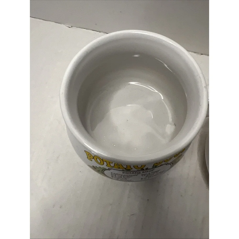 White Vegetable Soup Mug - Picture 2 of 4